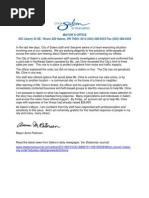 Download Letter from Mayor Anna Peterson with update by Statesman Journal SN62687572 doc pdf