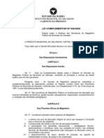 Estatuto dos Servidores do Magistério Público de Salvador