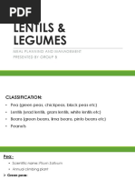 LENTIL & Legumes