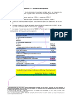 COFI - 02 Ejercicio 2 Liquidación Impuesto IS