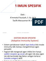 Sistem Imun Spesifik (Adaptif) - 1