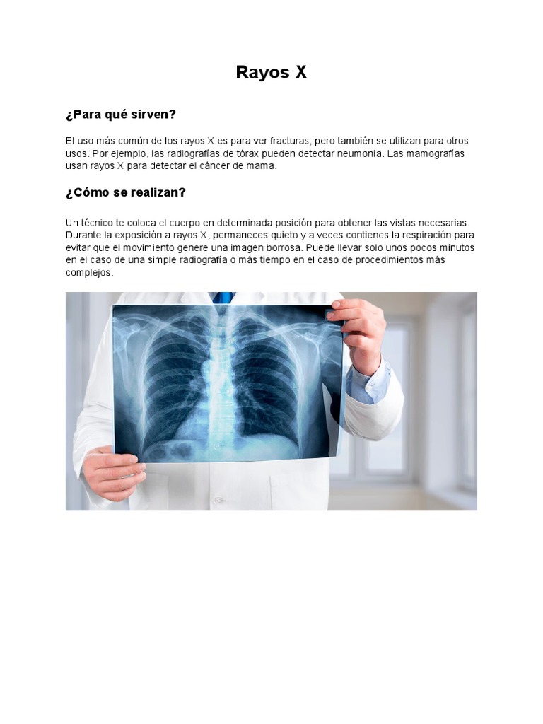 Rayos X | PDF