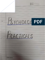 Psychology Practical Aanya 11e