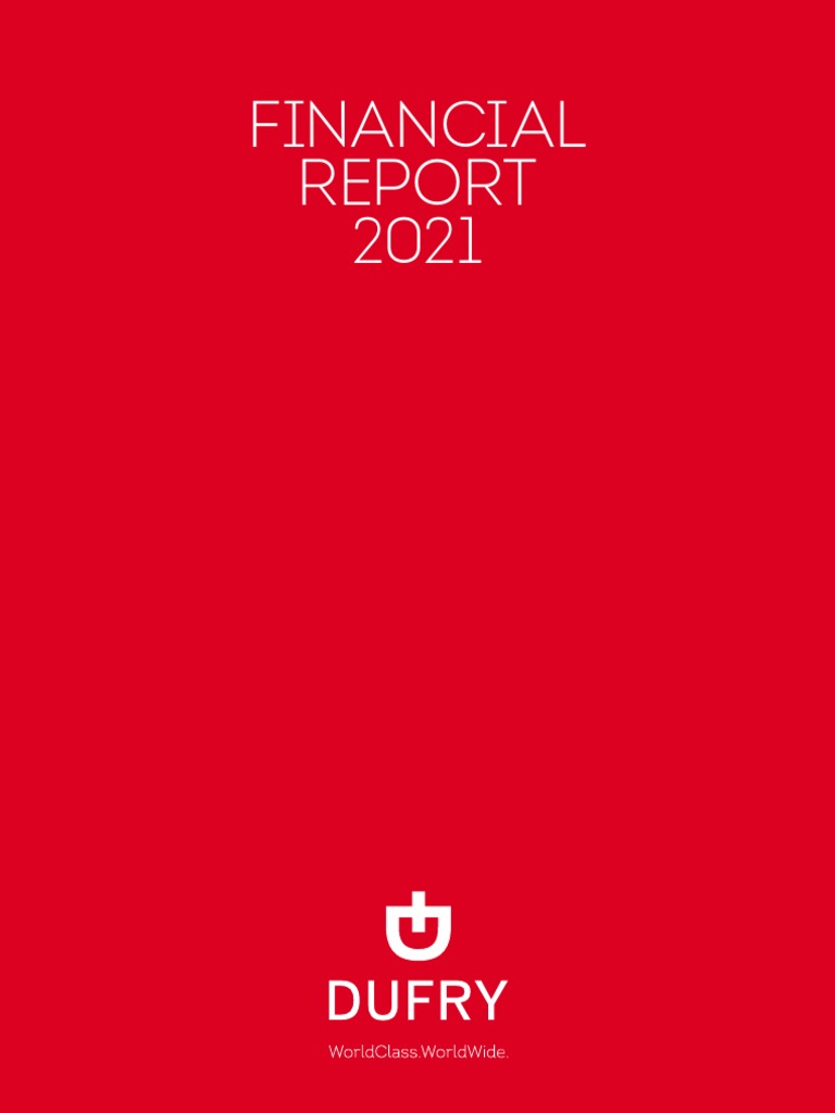 Dufry Financial Report 2021 PDF
