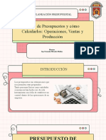 Clase 1 - Presupuestos