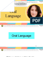 3 - Component 1 Oral Language