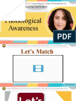 4 - Component 2 Phonological Awareness