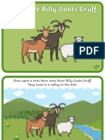 The Three Billy Goats Gruff Story