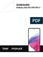 Manual de Utilizare Samsung Galaxy A53 5G (161 Pagini)