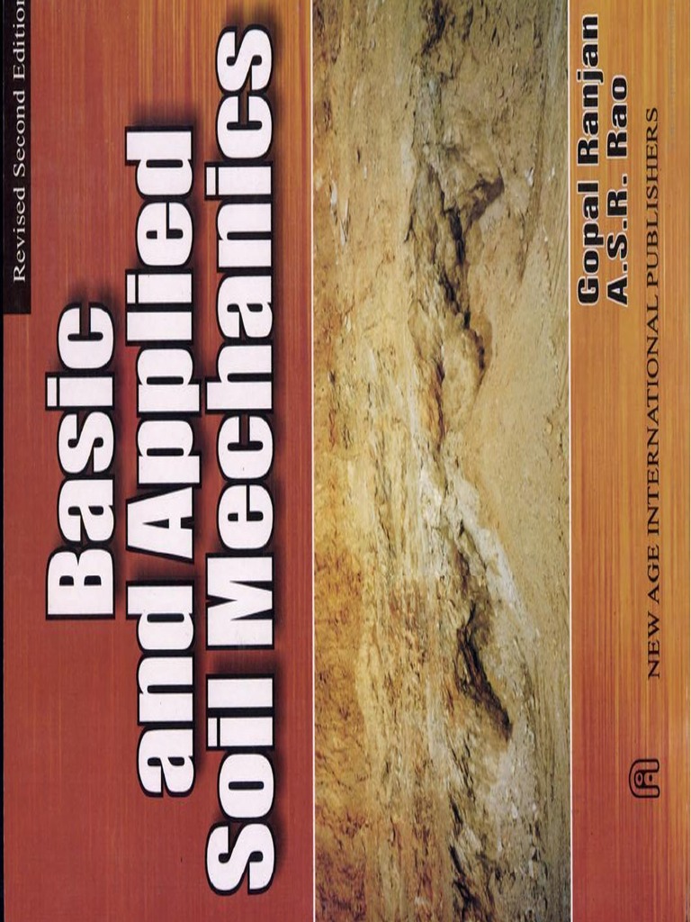 Gopal Ranjan & Rao - Basic and Applied Soil Mechanics (Second Edition ...