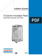 3-Column Incubator Rack - Assembly & Parts
