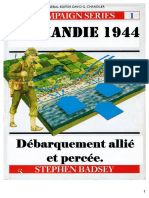 01 Normandie 1944 Débarquement Allié Et Percée OSPREY CAMPAIGN