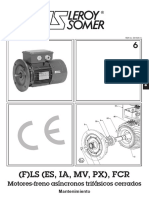 Manual Motor Leroy Sommer 646412205