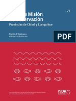 INDH (2016) - Informe Misión de Observación en Las Provincias de Chiloé y Llanquihue, Región de Los Lagos