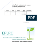 Memoria Técnica Planta de Tratamiento de Agua Potable de Pozo Profundo