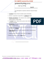 Fall 2017 PSY402 4 SOL PDF
