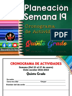 A12 - S19 PLANEACIÓN SEMANAL Esmeralda Te Enseña