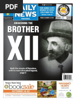 Nanaimo Daily News 2015 Front Page Article Brother XII | PDF