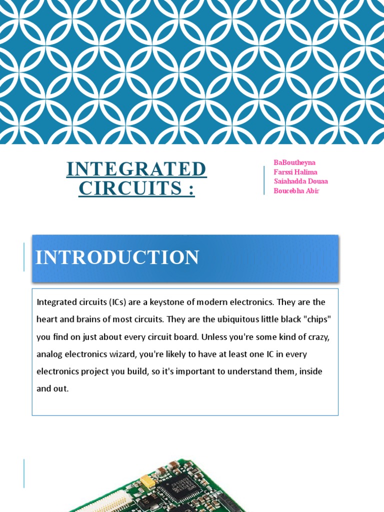 Integrated Circuits | PDF | Integrated Circuit | Electronic Circuits