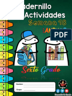 ?6° S18 Actividades Semanales