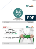 Diplomado Online Lean Six Sigma Green Belt Módulo 4 Herramientas