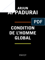 Condition de Lhomme Global (Arjun Appadurai Appadurai Arjun)