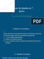 Líbrate de Deudas en 7 Pasos.