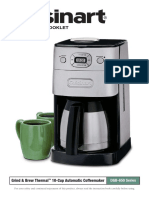 Couisinart DGB-650 Series Coffee Maker Manual