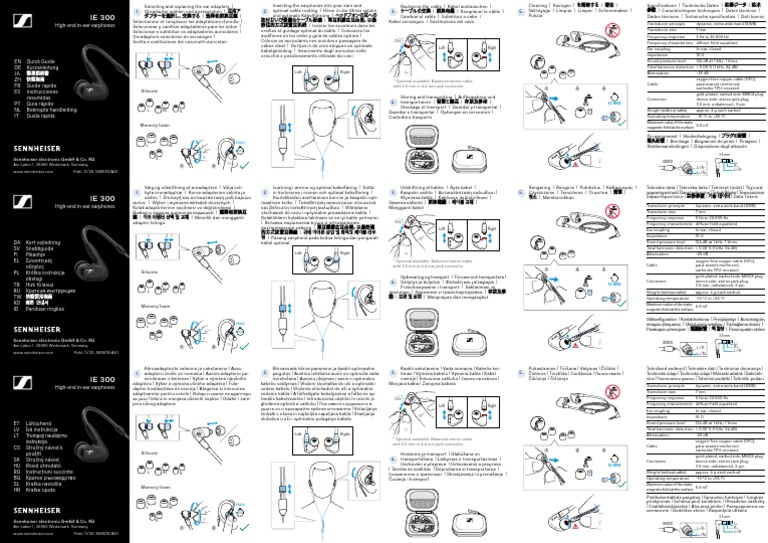 High-End In-Ear Earphones Guide | PDF