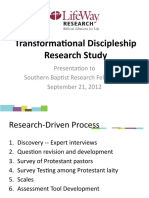 Transformational Discipleship SBRF 2012