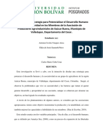 Diseño de Una Estrategia para Potencializar El Desarrollo Humano y La Asociatividad