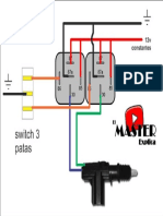 Diagrama Seguros Switch 3 Patas