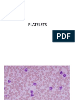 Histology - Platelets