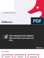 Test Driven Development 