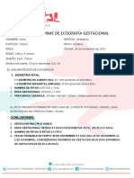 Informe de Ecografia Gestacional Keka Torres