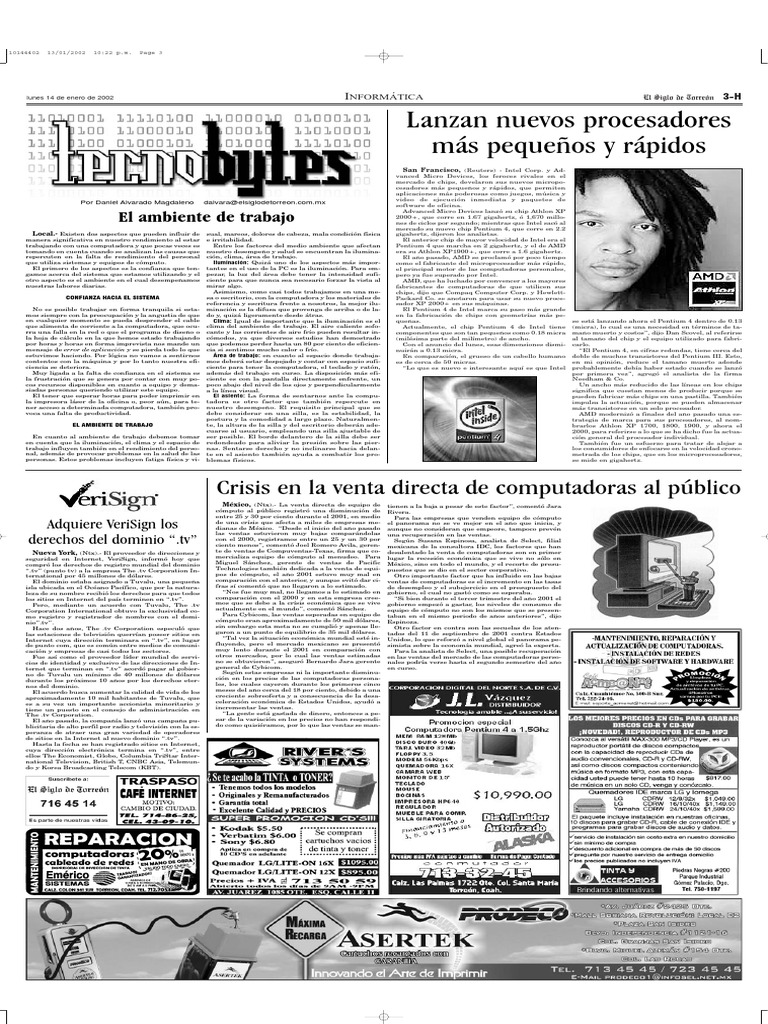 El Siglo De Torreon 2002 01 14 14torh03 Pdf