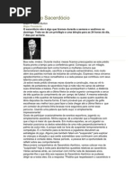 Honrar o Sacerdócio