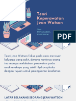 Teori Keperawatan Jean Watson