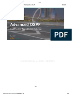 Advanced OSPF