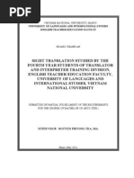 Download Sight Translation Hoang Thanh an- QHF12007 by Nng on SN62694304 doc pdf