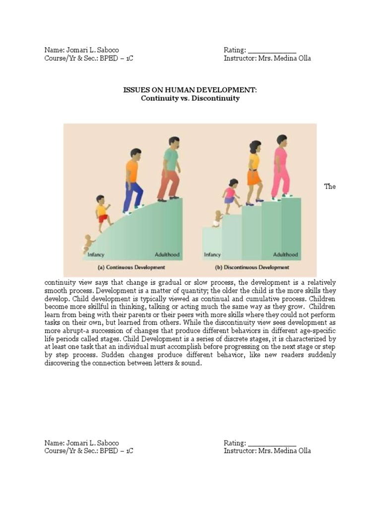 Continuity vs. Discontinuity PDF