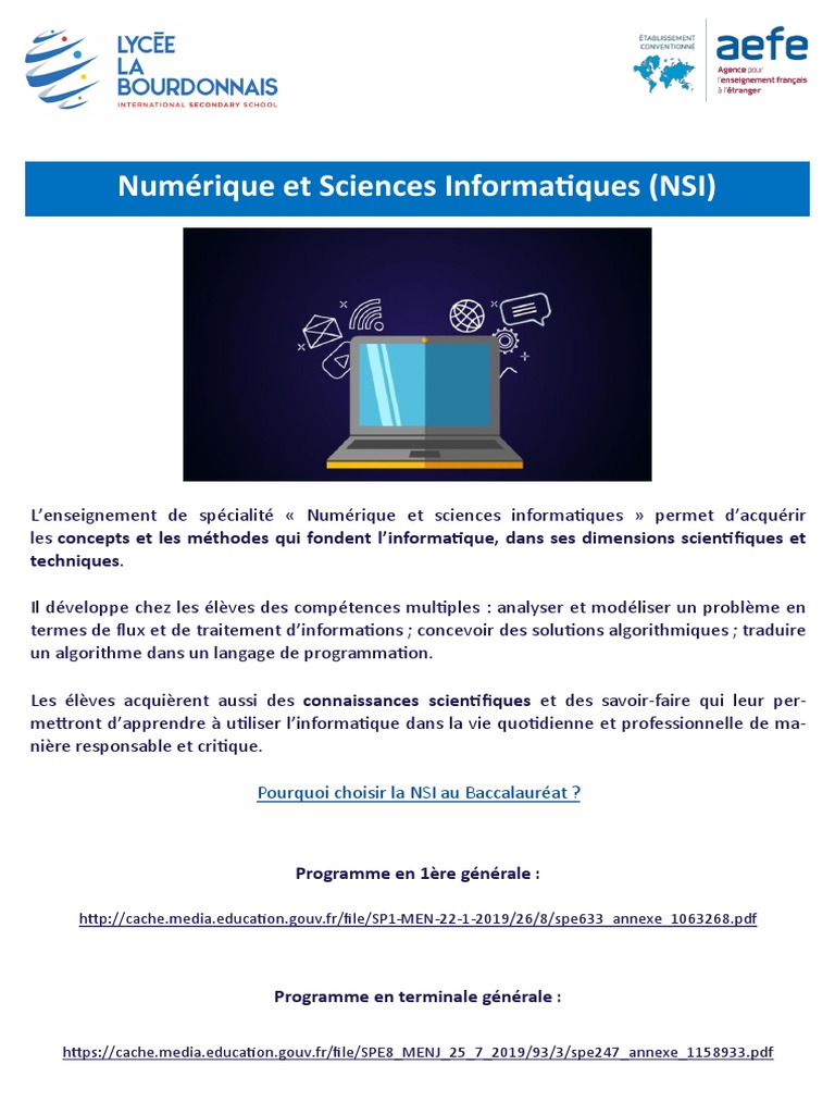 Nsi Rocks Pdf | Évaluation Nsi 1Ère Avec Correction – EXXUHB