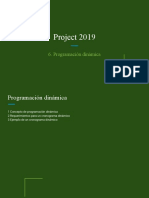 9.1 06-Project 2019 - ProgramacionDinamica