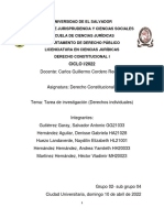 Investigación de Derecho Constitucional