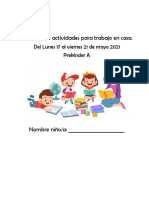 PK A Guía de Actividades Semana Del 17 Al 21 de Mayo 2021