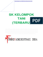 SK Kelompok Tani Terbaru 2022