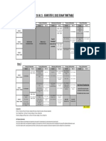 Year 10-11 Sem 2 Exam Timetable 2022