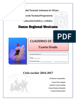 Danza Regional Mexicana Cuarto Grado