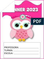 Planner 2023 Da Corujinha - Cantinho Do Saber