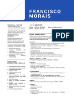 Curriculum Francisco Morais